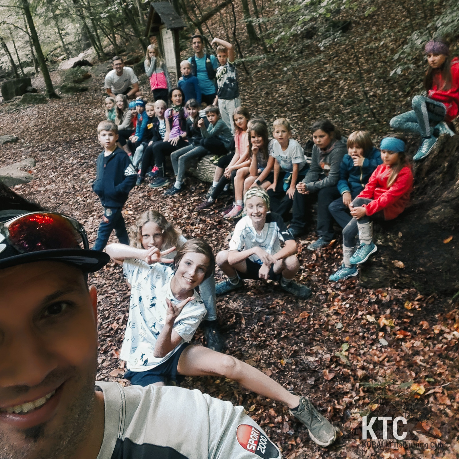 Erste Einheit der "Trailrunning für Kinder"